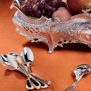 Empire Sterling Silver Gilt 7" Dessert Spoon by Ercuis Flatware Ercuis 