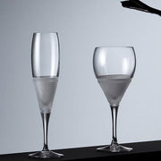 Elizabeth 6.8 oz Hand Cut Champagne Flute, Set of 2 by Ruckl Glassware Ruckl 
