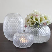 Metamorphosis 3.4" Clear Tealight by Rony Plesl for Ruckl Candleholder Ruckl 