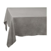 Linen Sateen Tablecloth by L'Objet Table Cloth L'Objet Grey Medium 