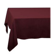 Linen Sateen Tablecloth by L'Objet Table Cloth L'Objet Wine Medium 