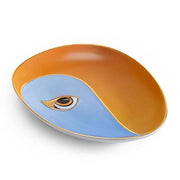 Lito Vide Poche Oval Eye Tray, Blue & Orange by L'Objet Dinnerware L'Objet 