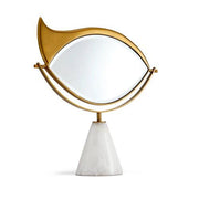 Lito Vanity Mirror, 11.5" by L'Objet Dinnerware L'Objet 