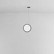 Discovery Vertical Suspension Lamp by Ernesto Gismondi for Artemide Lighting Artemide Vertical 70 Black 