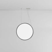 Discovery Vertical Suspension Lamp by Ernesto Gismondi for Artemide Lighting Artemide Vertical 100 Polished Aluminum 