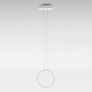Eclittica Suspension Lamp by Carlotta de Bevilacqua for Artemide Lighting Artemide White 