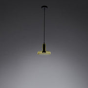Stab Light A Single Suspension Lamp by Arik Levy for Artemide Lighting Artemide Green Amber Clear 