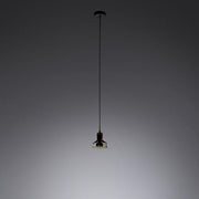 Stab Light C Single Suspension Lamp by Arik Levy for Artemide Lighting Artemide Brown Clear 