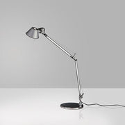 Tolomeo Mini LED Task Lamp by Michele de Lucchi for Artemide Lighting Artemide Aluminum Base 