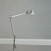 Tolomeo Mini LED Task Lamp by Michele de Lucchi for Artemide Lighting Artemide Aluminum Clamp 