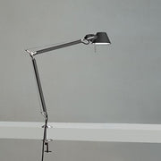 Tolomeo Mini Task Lamp by Michele de Lucchi for Artemide Lighting Artemide Black Clamp 