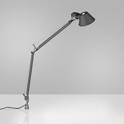 Tolomeo Midi LED Task Lamp by Michele de Lucchi for Artemide Lighting Artemide Anthracite Grey Clamp 