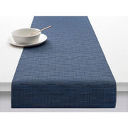 Chilewich: Bamboo Woven Vinyl Table Runners 14" x 72" Table Runners Chilewich Runner 14" x 72" Lapis 