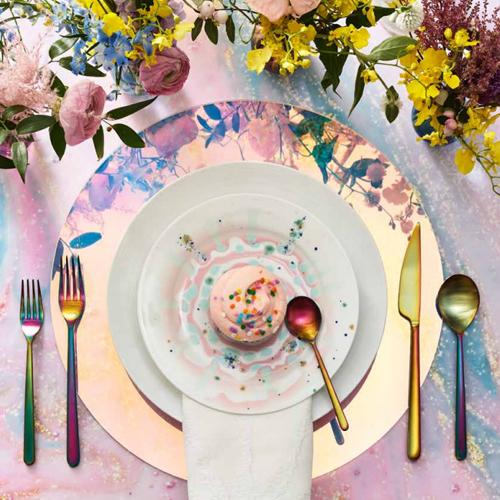 Kim Seybert Luna Prismatic Placemat