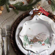 North Pole Berry and Thread Platter by Juliska Dinnerware Juliska 