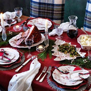 Country Estate Winter Frolic Ruby Serving Platter, Christmas Eve by Juliska Serving Tray Juliska 