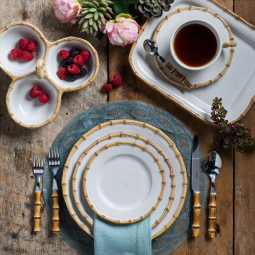 Classic Bamboo Natural Platter/Charger Plate - By Juliska