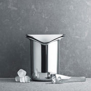 Wine and Bar Stainless Steel Ice Bucket and Ice Tong by Thomas Sandell for Georg Jensen Ice Buckets Georg Jensen 
