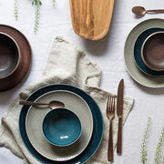 Junto Flat Dinner Plate, Blue for Rosenthal Dinnerware Rosenthal 