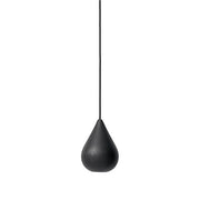 Liuku Pendant Lamp, Drop, Black, 5.5" by Maija Puoskari for Mater Lighting Mater Pendant Only 