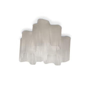 Logico Ceiling Lamp by Michele de Lucchi for Artemide Lighting Artemide Triple Nested Mini Grey / Smoke Grey