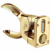 Luxury Cigar Cutter in Shiny Chrome or 23k Gold Plated Finish by El Casco Cigar Cutters & Punches El Casco 23k Gold Plated 