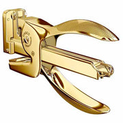 Luxury 23k Gold Plated Finish M85-L Plier Stapler by El Casco Staplers El Casco 