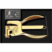 Luxury 23k Gold Plated Finish M85-L Plier Stapler by El Casco Staplers El Casco 