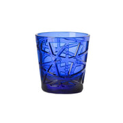 David Synthetic Crystal Acrylic Glass, 13 oz. by Mario Luca Giusti Glassware Marioluca Giusti Blue 