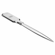 Luxurious Solid Brass Letter Opener in Shiny Chrome Plated Finish by El Casco Letter Openers El Casco 