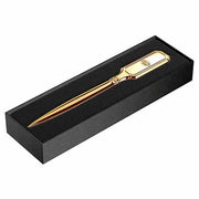 Luxurious Solid Brass Letter Opener in Shiny 23k Gold Finish by El Casco Letter Openers El Casco 