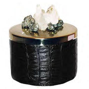 Mineral Notre Dame Candle, 18 oz. by Lisa Carrier Designs Candles Lisa Carrier Designs Black Croc 