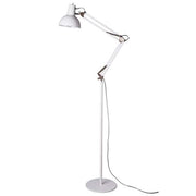 Spring Balanced 40" Aluminum Floor Lamps by Midgard Lighting Midgard White 