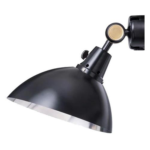 Modular 555 8.25" Black Aluminum Indoor Wall Light