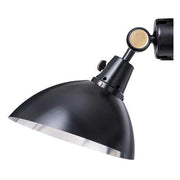 Modular 555 8.25" Black Aluminum Indoor Wall Light by Midgard Lighting Midgard 