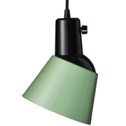 K831 9.5" Aluminum Pendant Lamps by Midgard Lighting Midgard Pale Green Enameled 