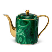 Malachite Teapot, 40 oz. by L'Objet Dinnerware L'Objet 