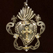 Adorned Sacred Heart by Lisa Carrier Designs Candles Lisa Carrier Designs Crown and Cross 