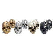 Petite Cascade Skull by Lisa Carrier Designs Objects Lisa Carrier Designs 
