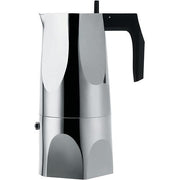Ossidiana Stovetop Espresso Maker by Mario Trimarchi for Alessi Coffee & Tea Alessi 6 Cup 