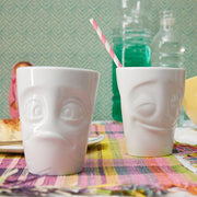 Joking Porcelain Mug With Handle Mug Smile Germany 