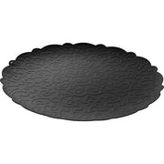 Dressed Round Stainless Steel Tray, 13.75" by Marcel Wanders for Alessi Tray Alessi 