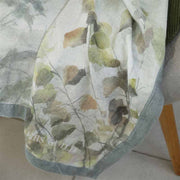 Maple Tree Celadon Linen Throw 51" x 71" by Designers Guild Throws Designers Guild 
