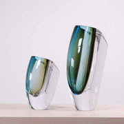 Mirage Vase Forest Green/Blue, by Göran Wärff for Kosta Boda Vases Kosta Boda 