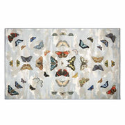 Mirrored Butterflies - Sky Rug 79" x 118" by John Derian Rugs John Derian 