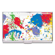 Paint Splash Business Card Case by Norman Moore for Acme Studio Business Card Case Acme Studio 