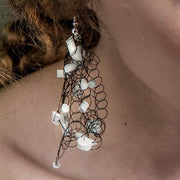 ORE75 Neo Neoprene Rubber Earrings by Neo Design Italy Jewelry Neo Design 