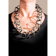 COLL14 Neo Neoprene Rubber DNA Necklace by Neo Design Italy Jewelry Neo Design 