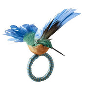 Humm Hummingbird Napkin Ring Set of 4 by Kim Seybert Napkin Rings Kim Seybert 