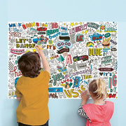 Street Art Sticker Poster by OMY Design & Play Kids OMY 